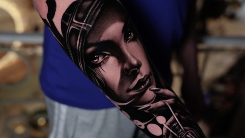 tatouage portrait realiste