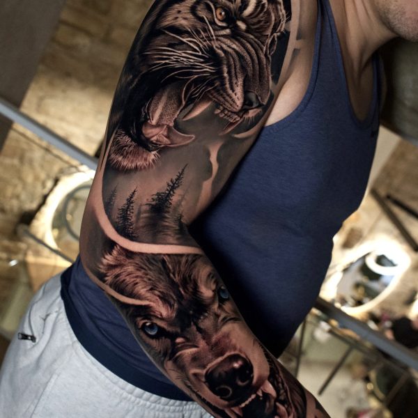 tatouage portrait realiste