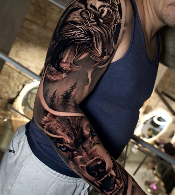 tatouage portrait realiste