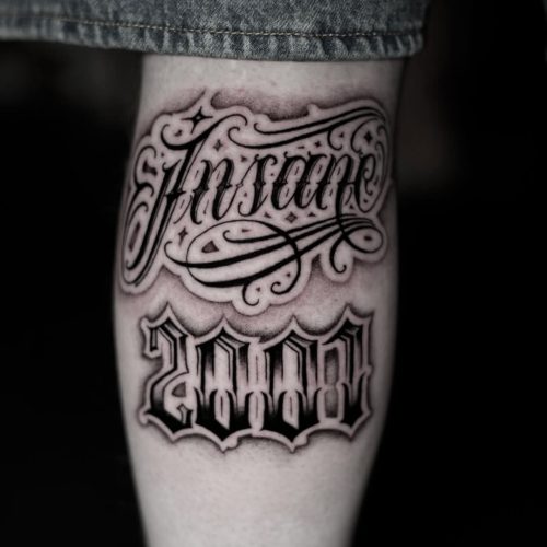 Lettrage chicano style
