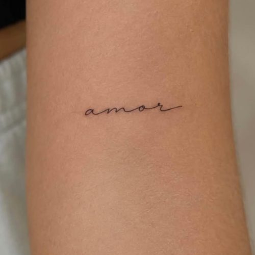 tattoo amor