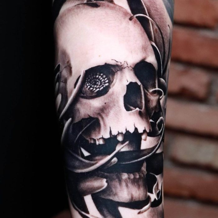 Tatouage skull