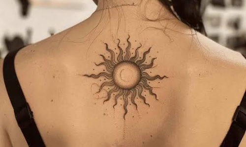 tatouage soleil