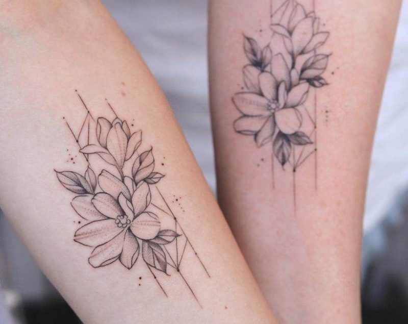 tatouage du lotus